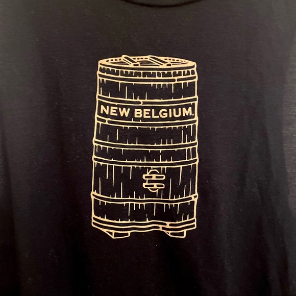 New Belgium Muscle Tank Black sz small - Picture 1 of 6